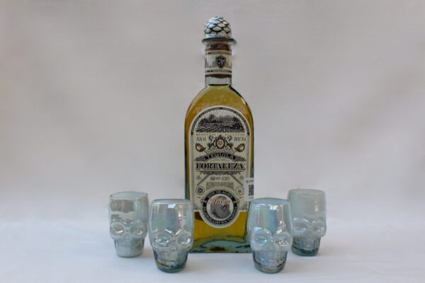 Blown Glass Skull Shots