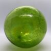 Blown Glass Spheres Green Lemon