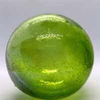 Blown Glass Balls Green Lemon