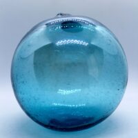 Blown Glass Balls Aqua