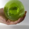 Blown Glass Balls Lemon Green